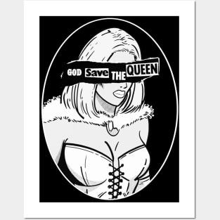 God Save The (White) Queen Posters and Art